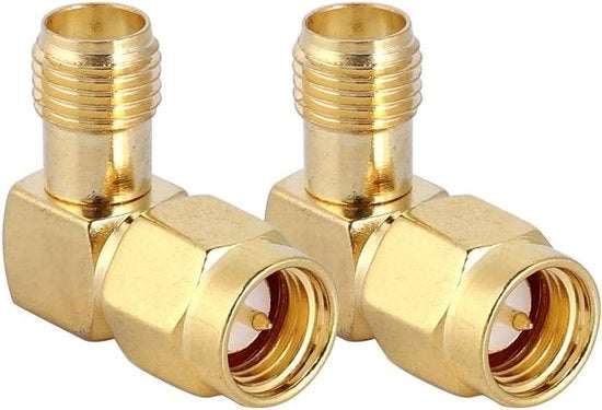 Adattatore rettangolare per SMA-bus su connettore SMA - Convertitore di adattatore RF coaxiale - Antenne WLAN WiFi - Eboxer.