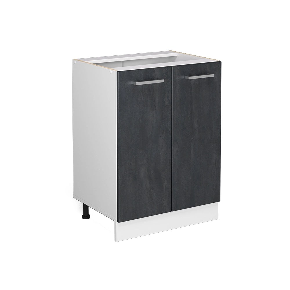 Vicco Frontale cucina Calcestruzzo nero 59.2 x 71.3 cm frontale del mobile per mobile base