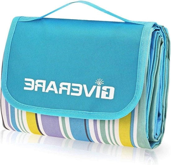 Striscia da picnic XL impermeabile - asciuga rapidamente - trasportabile - tappeto per campeggio all'aperto - formato grande - per viaggi e escursioni - festival di musica - erba sintetica