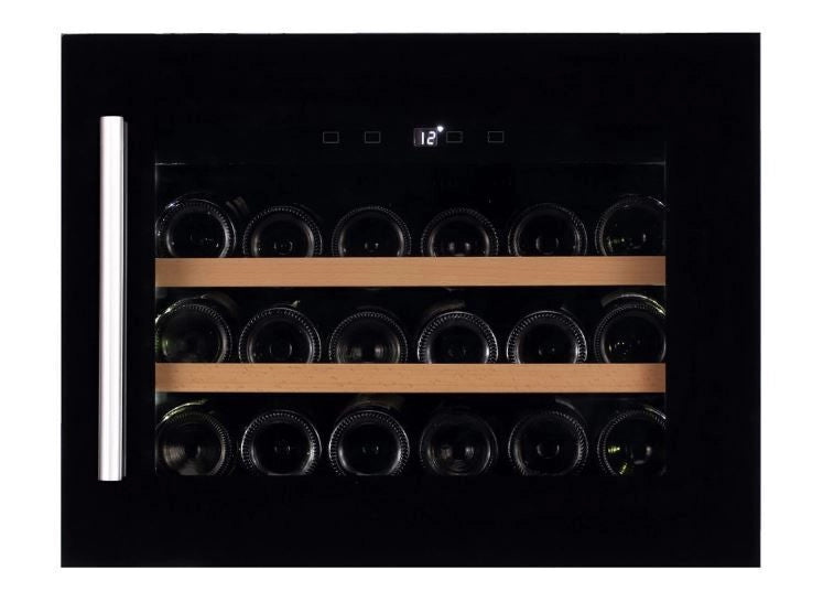 Dunavox DAVS-18.46B Cantinetta Vino Frigo Incasso 18 Bottiglie Raffreddamento 5 -20°C Classe F colore Nero