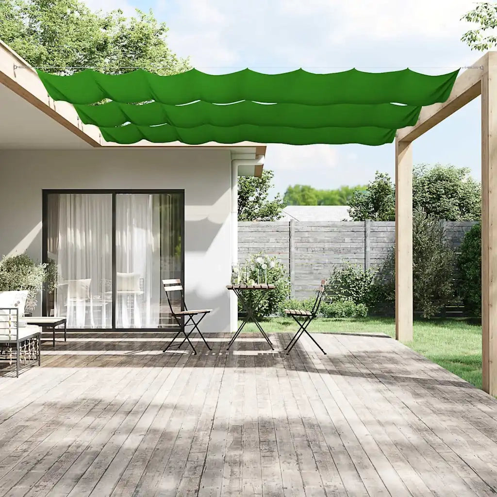 Paravento Verticale Verde Chiaro 140x800 cm in Tessuto Oxford CFW3608454
