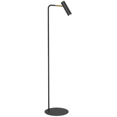Lampada da terra moderna nera tubo GU10 Axion Luminex