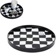 Organizzatore Ronde Design - Organizzatore - Tavolo da Gioco - Cassetta per Asciugamani - Cassetta per Cosmetici - Cassetta per Gioielli - Multifunzionale - Cassetta per Oggetti