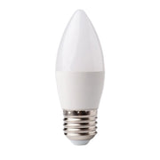 Lampadina LED candela E27 10W 4000K 900lm antisfarfallio Ecolight