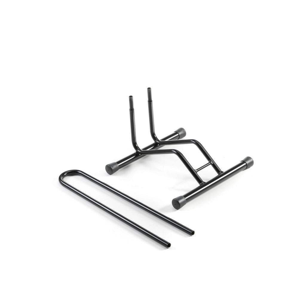 Andrys Porta Bici Piedistallo 1 Posto Ruote 8cm Smontabile Nero