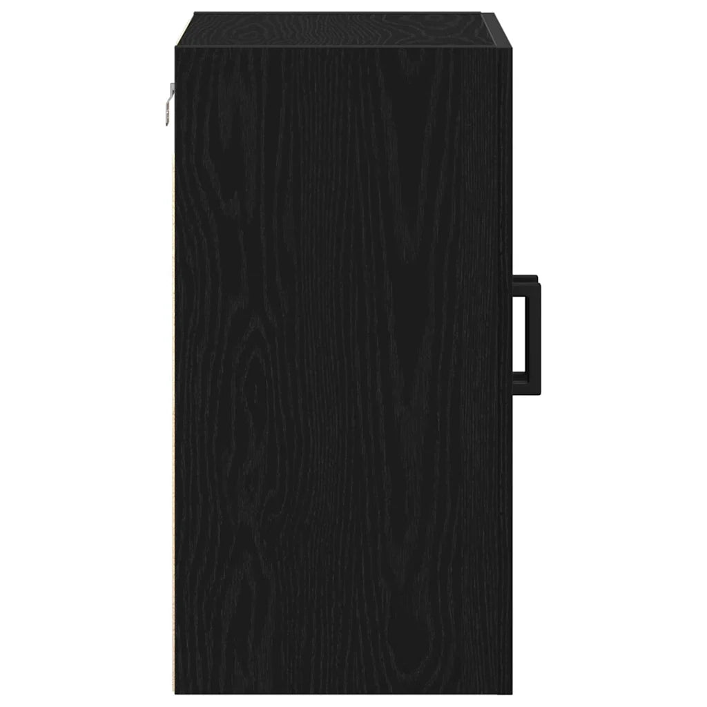 Mobile a muro Rovere Nero 60 x 31 x 60 cm Legno multistrato 862944
