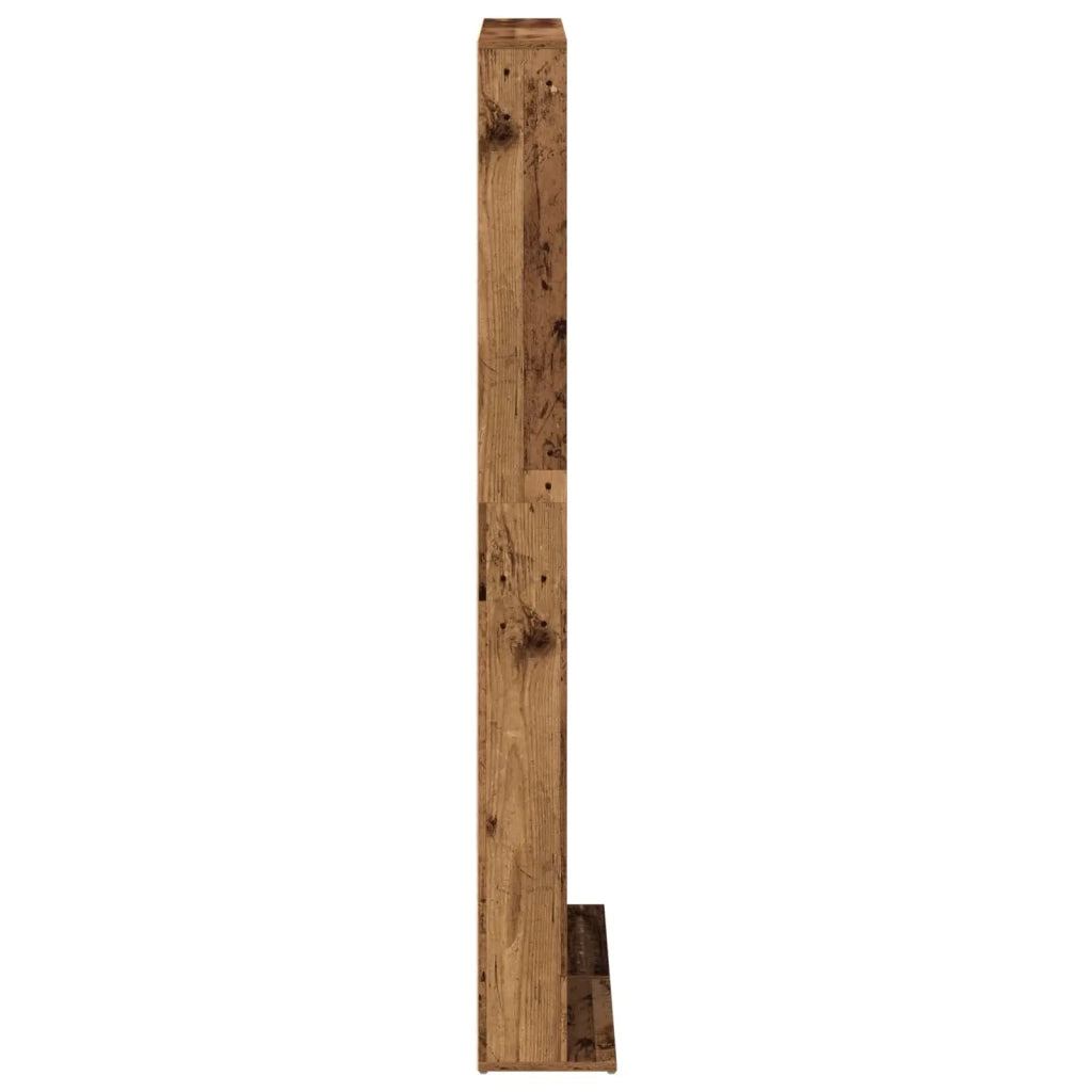 Mobile per CD 2 pz Legno antico 33 x 23,5 x 175 cm 8012655