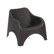 Agri, Poltrona da Esterno una Sedia Made in Italy, 81x79 cm Grigio Antracite