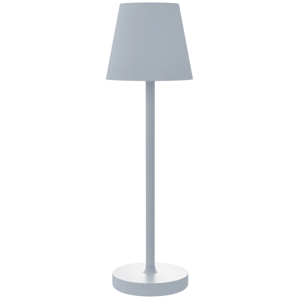 Lampada da Tavolo LED Ricaricabile ¨C zephmum ¨C Grigio 3 Colori ?11,2x36,5 cm