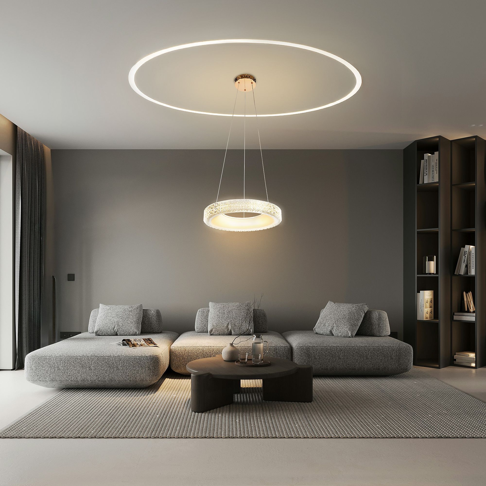 Lampada Led Ms001-cp Rose Gold 40cm