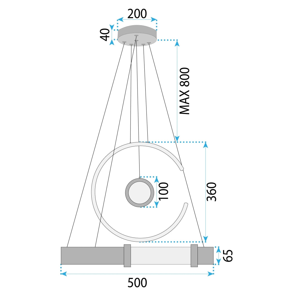 Lampada Led Lhj060-cp Gold