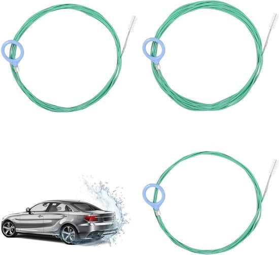 Set di spazzole per pulizia del tetto auto 3 pezzi per tetto e lavavetri
