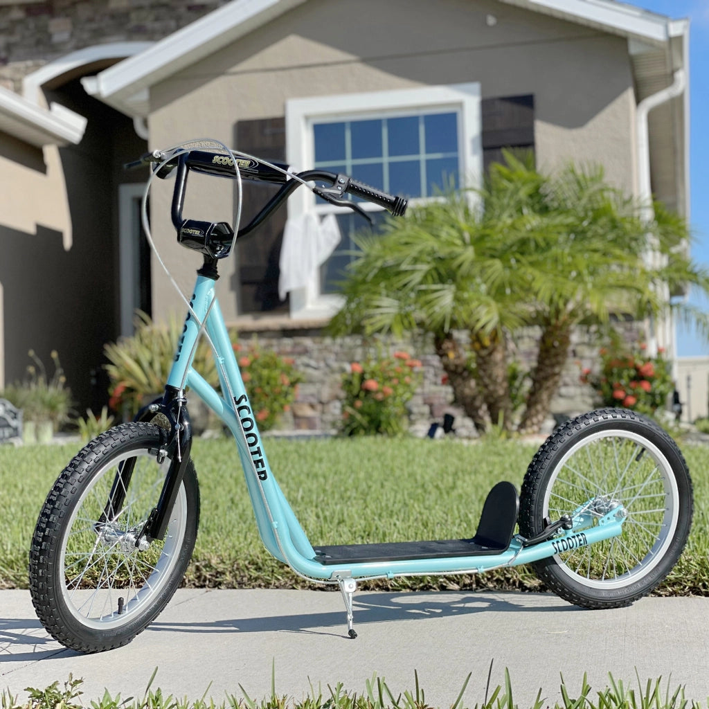 Monopattino Bambini Regolabile con Freno Leggero ¨C zephmum ¨C Blu