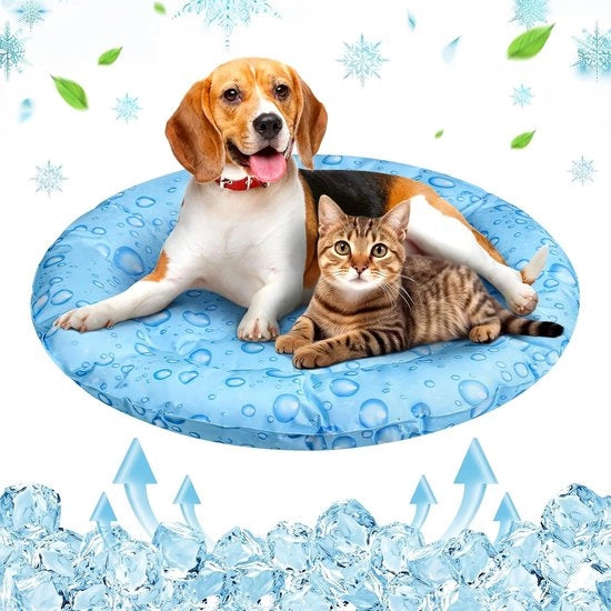 Matrassone per animali da giardino per cani e gatti, con gel non tossico, lavabile e comoda per tutti gli animali domestici, 61 x 61 cm