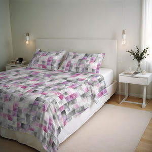 Copripiumino Matrimoniale con Stampa sul Sacco e Federe Linea River Ili