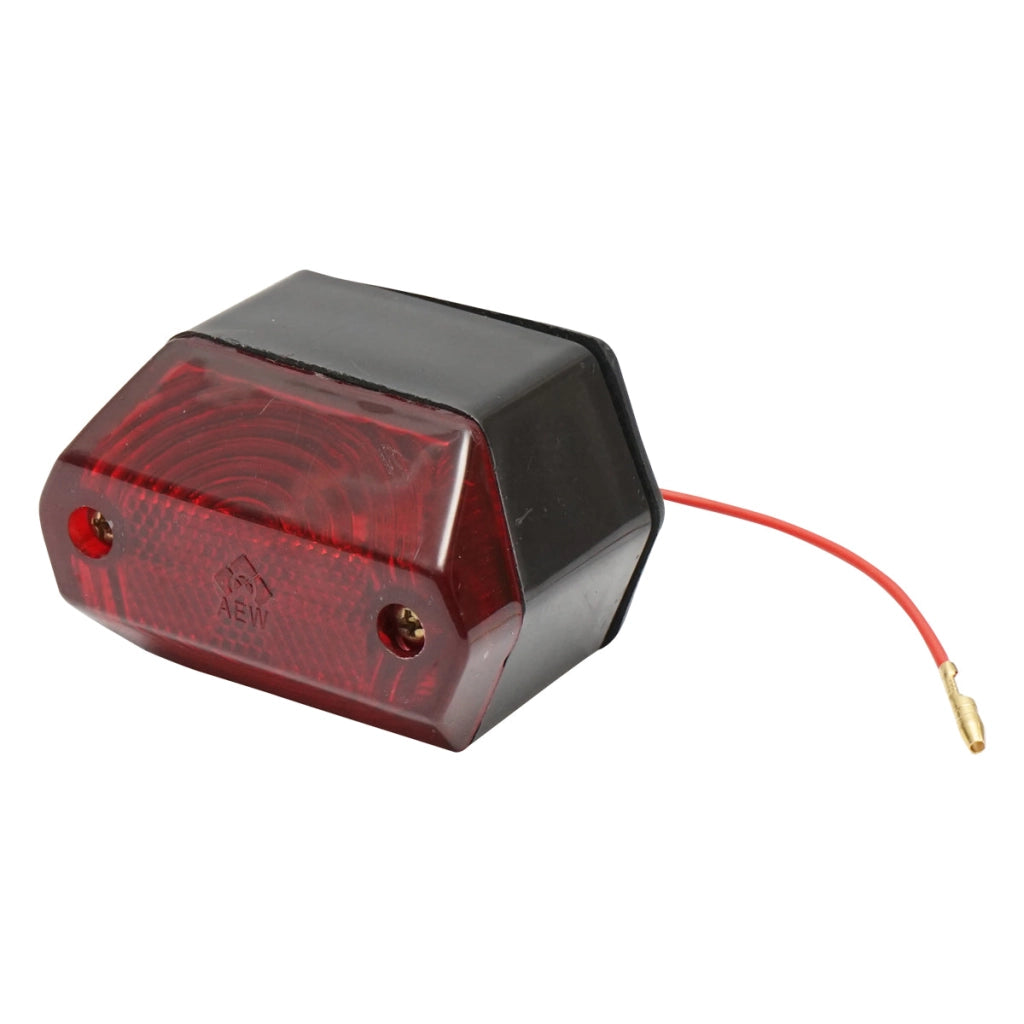 Luce freno posteriore rossa con posizione per Fiat, Ford, Case, New Holland codice OEM 4184634 Breckner Germany