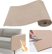 Krabbata autoadesiva per gatti 200 * 40 cm Krabbata scalabile per gatti per proteggere i mobili e le porte di ingresso (Khaki)