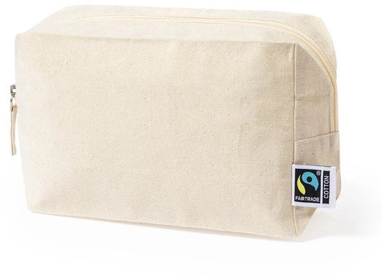 Toilette in biologico Fairtrade, 180 g/m², 20,5 x 14 x 7,5 cm, certificato Fairtrade, marrone