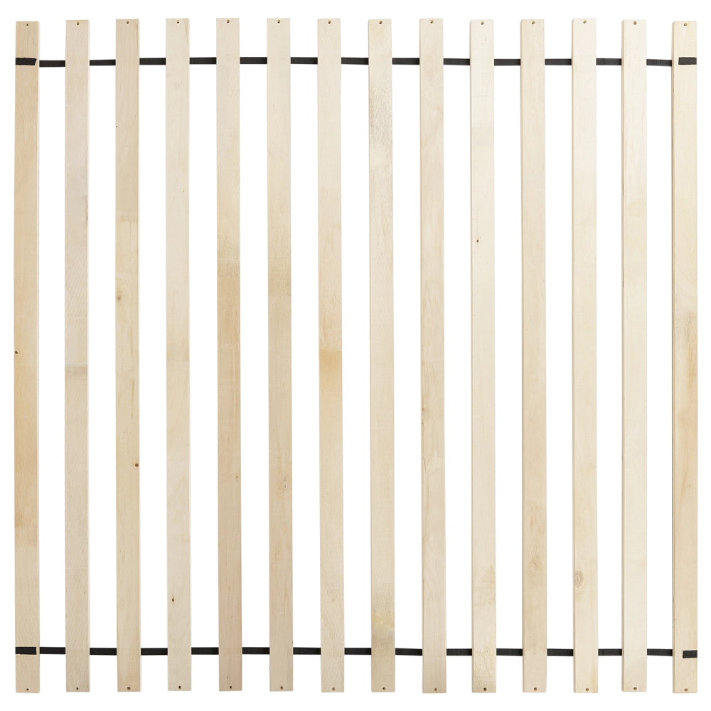 Letto 180 x 200 cm rivestimento in tessuto di lino tortora e gambe nere, con testiera e struttura a doghe per la camera da letto.