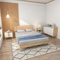 Buffet Basso Mobile di Archiviazione 2 Armadi 4 Porte Motivo Spina di Pesce Ripiani Regolabili, 120 x 35 x 77,4 cm, Bianco