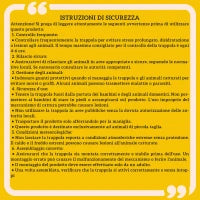 Gabbia Trappola per Animali Vivi Piccoli con Doppia Porta e Maniglia, 60x18x20cm, Verde Scuro