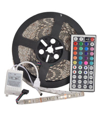 5m Impermeabile 300 X 5050 Smd 12v Dc Flessibile Striscia Luminosa A Led Rgb         