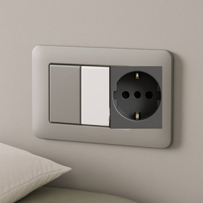 Falso polo bticino 1 modulo per impianti elettrici *** colore bianco, confezione 1