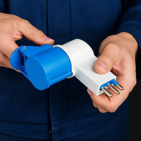 Ecova 20552 adattatore industriale con spina italiana 16a presa cee 2p+t