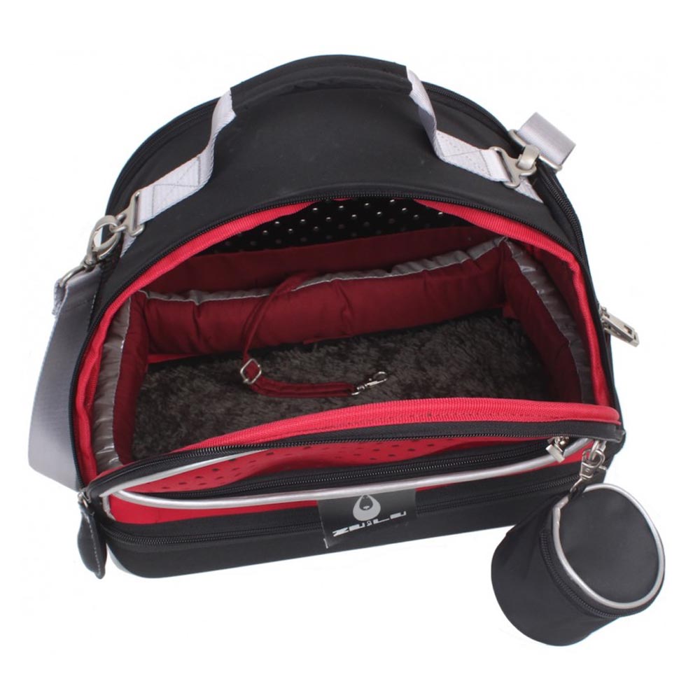 Zu e lu borsa per cani 3 in 1 alexia small cuccia cuscino max 4 kg