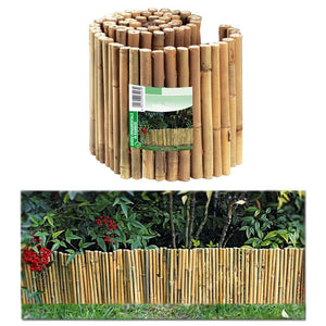 Multipack 3 pz bordo ornamentale giardino basso bamboo