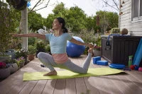 Baule da Giardino Rockwood, 570L, Effetto Legno, Marrone, 155x72,4x64,4H cm