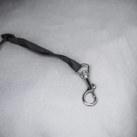 Seggiolino Auto per Cani Piccoli Sfoderabile e Lavabile con Cinghie di Sicurezza, Grigio Scuro