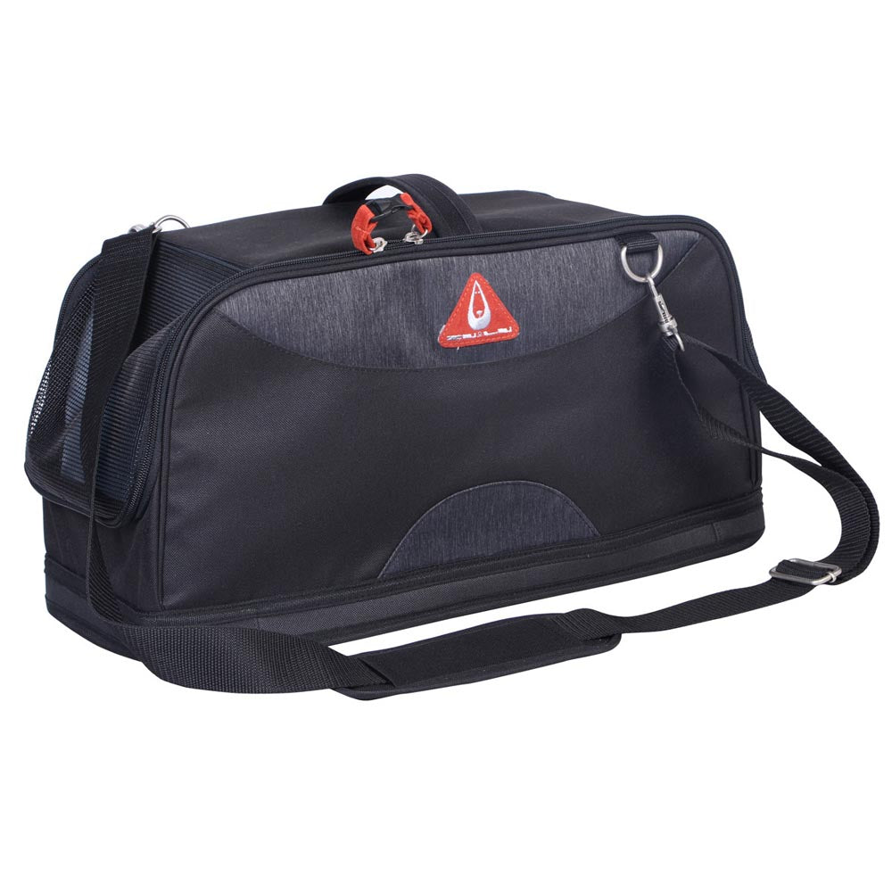 Zu e lu borsa iata cani universale aereo auto e treno black 6 kg