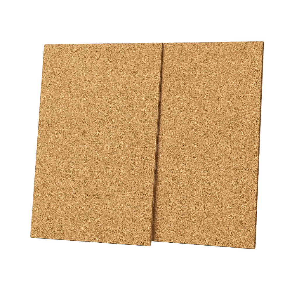 Lastra sughero 100x50 cm sp. 2 mm resistente anti umidità muffa condensa *** pezzi 2 lastre , confezione 1