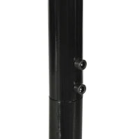 Supporto per sedia sospesa, supporto sedia sospesa base a X anello a molla carico 120 kg 114 x 80 x 208 cm nero