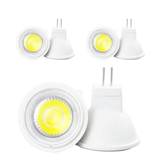 6 Lampada MR11 GU4 Led AC/DC 12V 3W 300LM Neutro 4000K D35X31mm