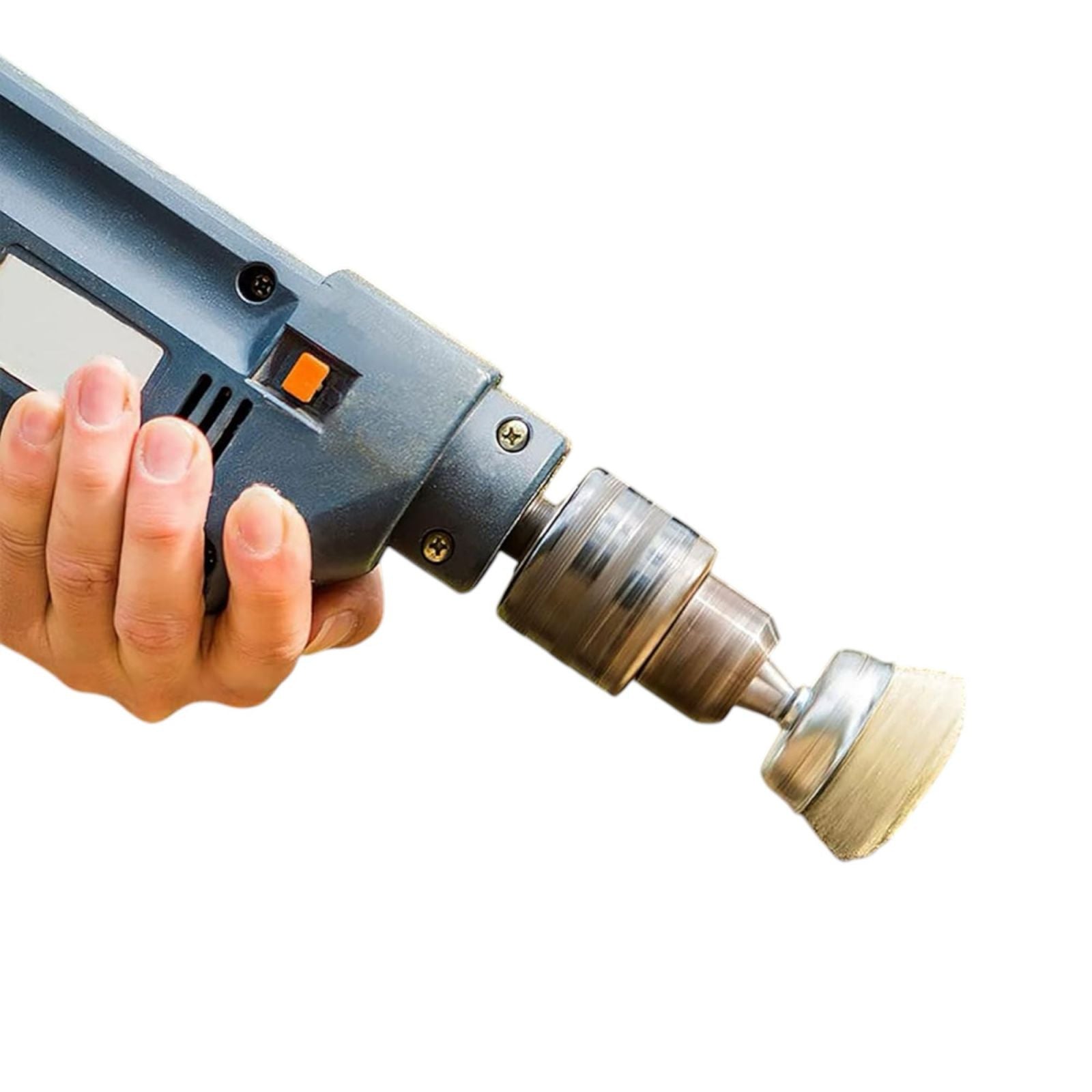 6 Spazzole Metalliche per Trapano Spazzola Di Ferro a Tazza per Ruggine Art.591005