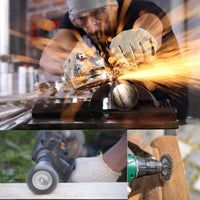 6 Spazzole Metalliche per Trapano Spazzola Di Ferro a Tazza per Ruggine Art.591005