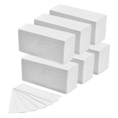 Salviette monouso in cellulosa piegate a Z per dispenser 6 confezioni