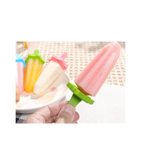 6 Formine Stampo Per Ghiaccioli Ghiacciolo Fatti In Casa Forme Stampi Ice Estate         