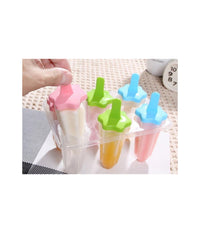 6 Formine Stampo Per Ghiaccioli Ghiacciolo Fatti In Casa Forme Stampi Ice Estate         