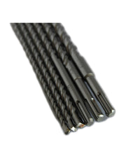 6 Punte Muro Sds Da 450 Mm Per Trapano Tassellatore à¸ 6, 8, 10, 12, 14, 16 Mm         