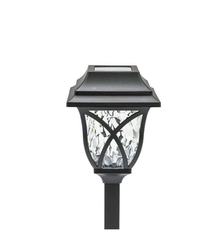 6 Pz Lampada 1 Led Con Pannello Solare Da Giardino Picchetto Esterno Te-b0155         