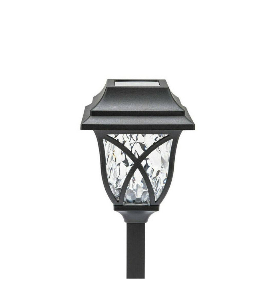6 Pz Lampada 1 Led Con Pannello Solare Da Giardino Picchetto Esterno Te-b0155         