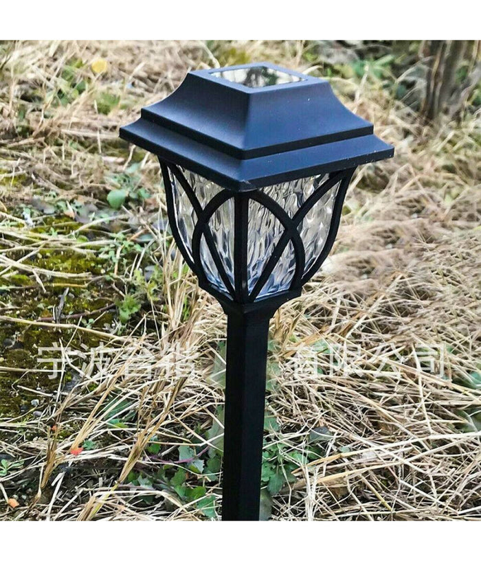 6 Pz Lampada 1 Led Con Pannello Solare Da Giardino Picchetto Esterno Te-b0155         