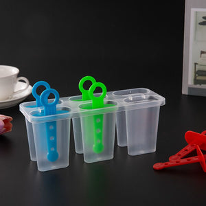 6 stampi per Ghiaccioli Riutilizzabili Per Creare Ghiaccioli Sorbetti Art.31959