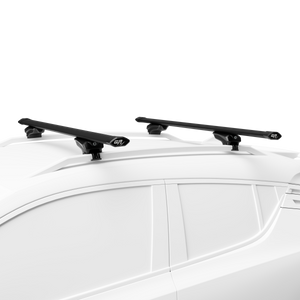 GP-Barre portatutto Balance in alluminio compatibile con Bmw X1 (Rails) 5 porte anno 15 al 18