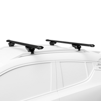 GP-Barre portatutto Balance in alluminio compatibile con Volvo 740 (Rails) 5 porte anno 82 al 92