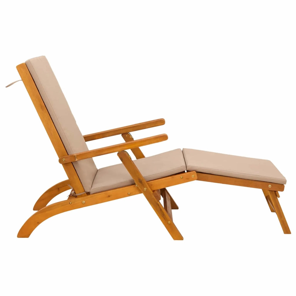 Lettino prendisole reclinabile e pieghevole 2 pcs