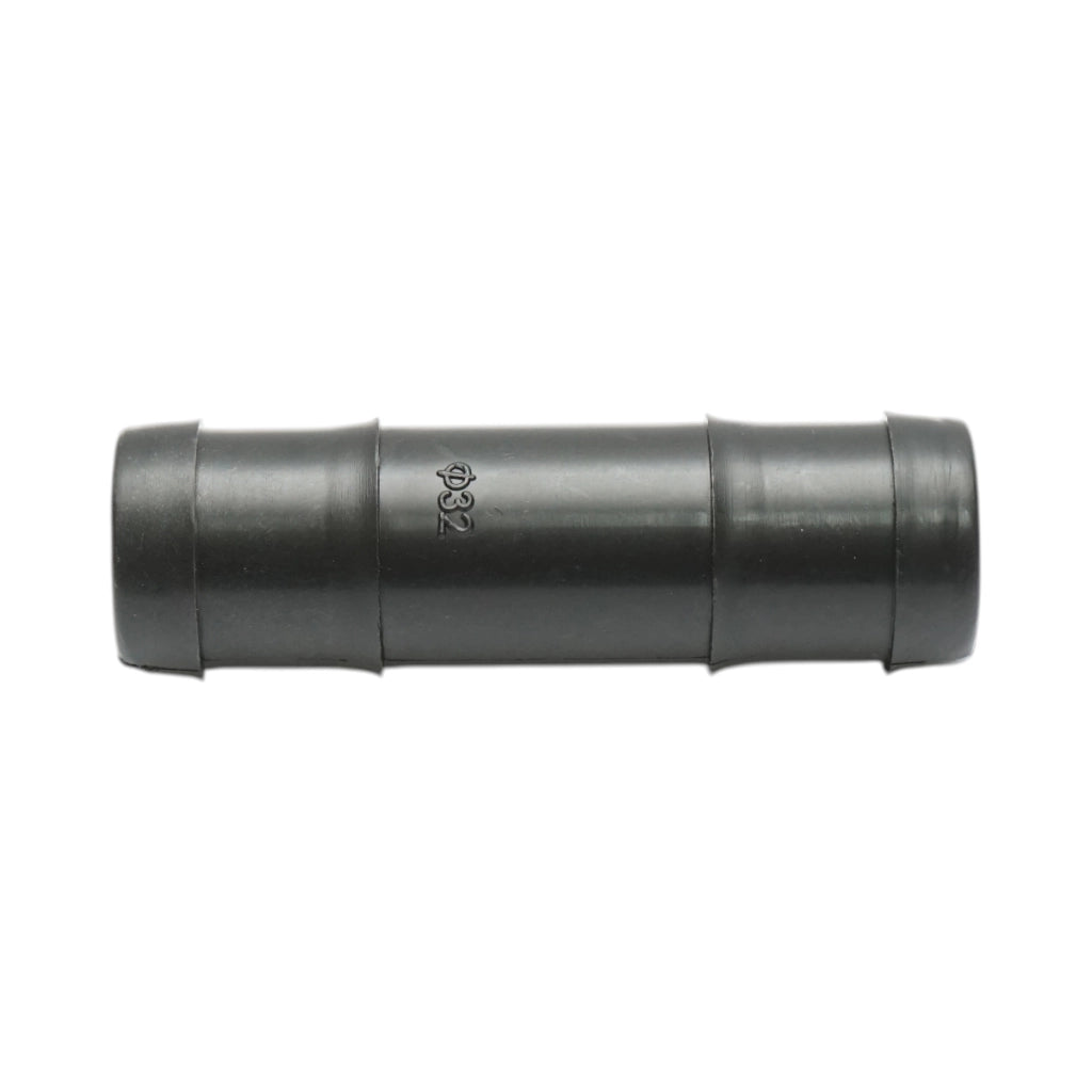 Connettore dritto per tubo flessibile 32x32mm per sistemi di irrigazione